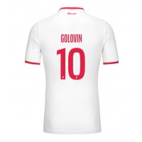 Dres AS Monaco Aleksandr Golovin #10 Domáci 2024-25 Krátky Rukáv